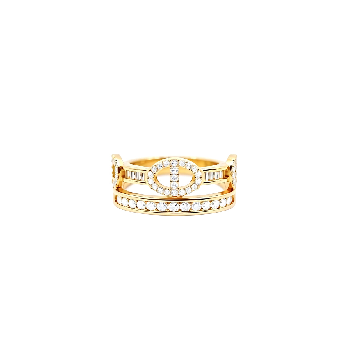 18K gold-plated Ring4