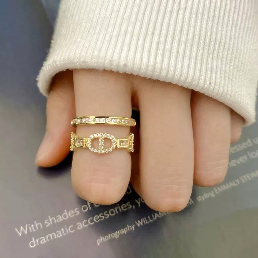 18K gold-plated Ring4