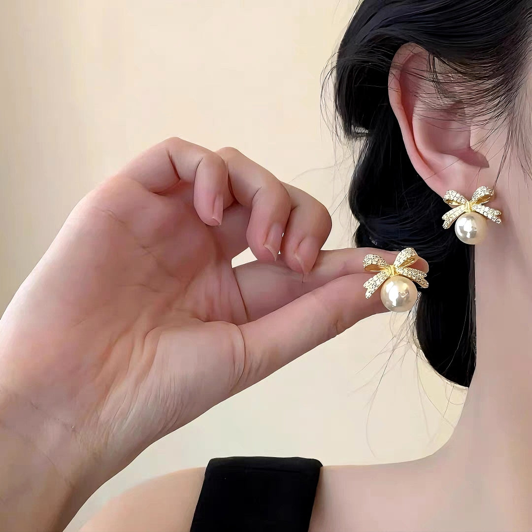 18K gold-plated 925 silver stud gemstone Earrings3