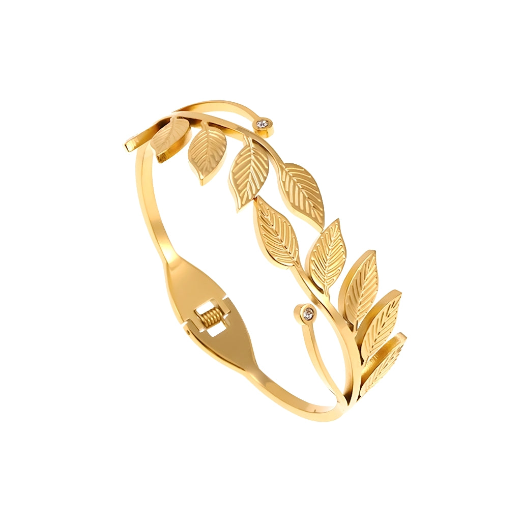 18K gold plated Bangle1