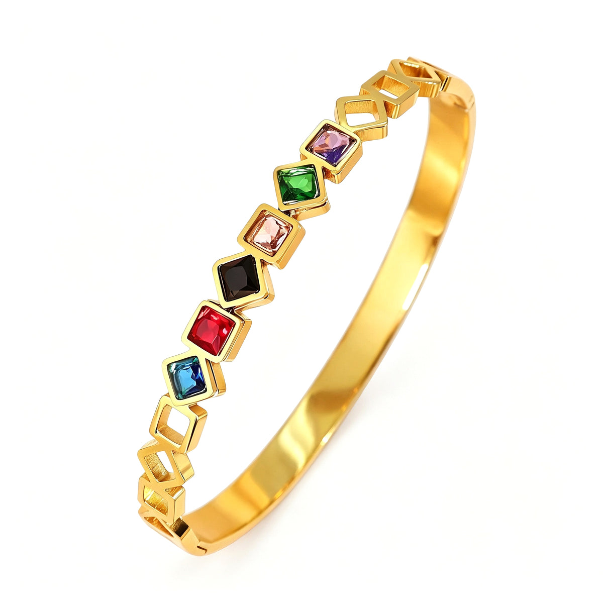 18K gold plated Bangle2
