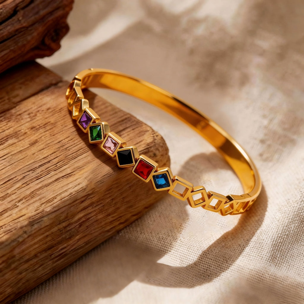 18K gold plated Bangle2