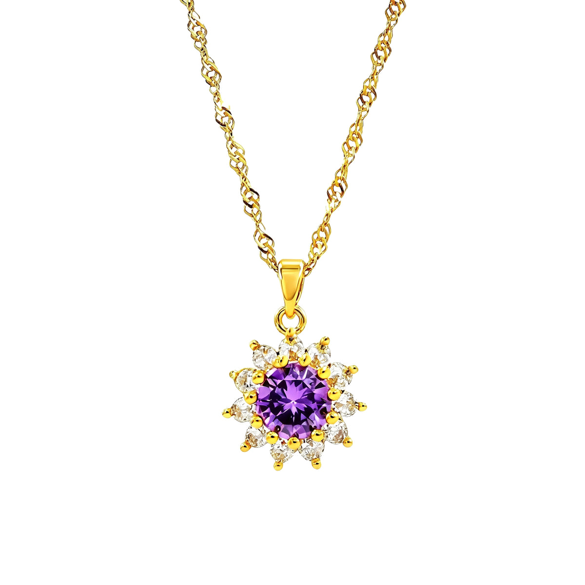 18K Gold-Plated Necklace1