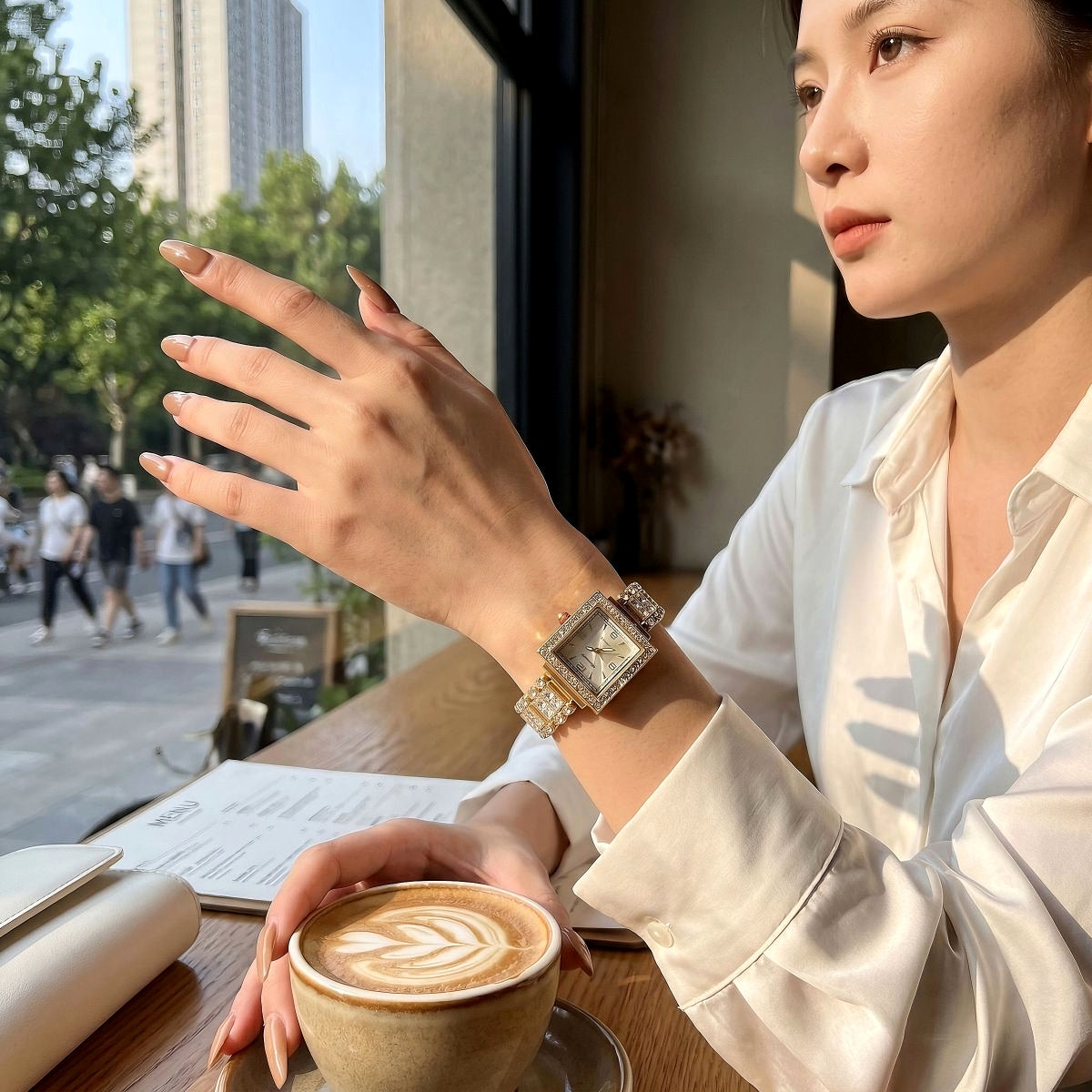 Luxury crystal women's Watch4